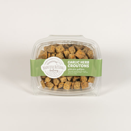 Garlic Herb Croutons